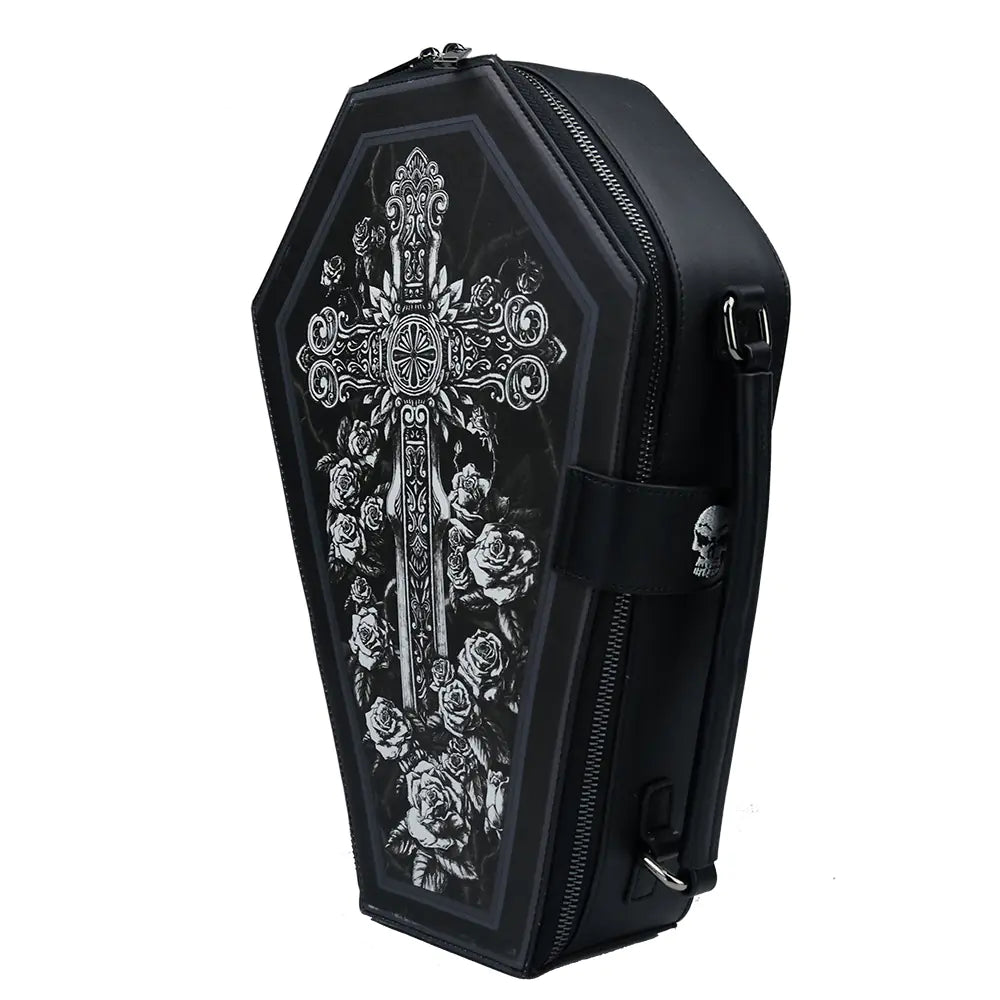 Gothic Rose Crossbody Bag for Women