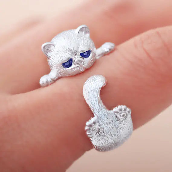 Vintage Cat Ring