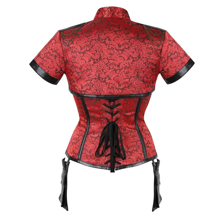 Gothic Style 4-Piece Shapewear Set for Women