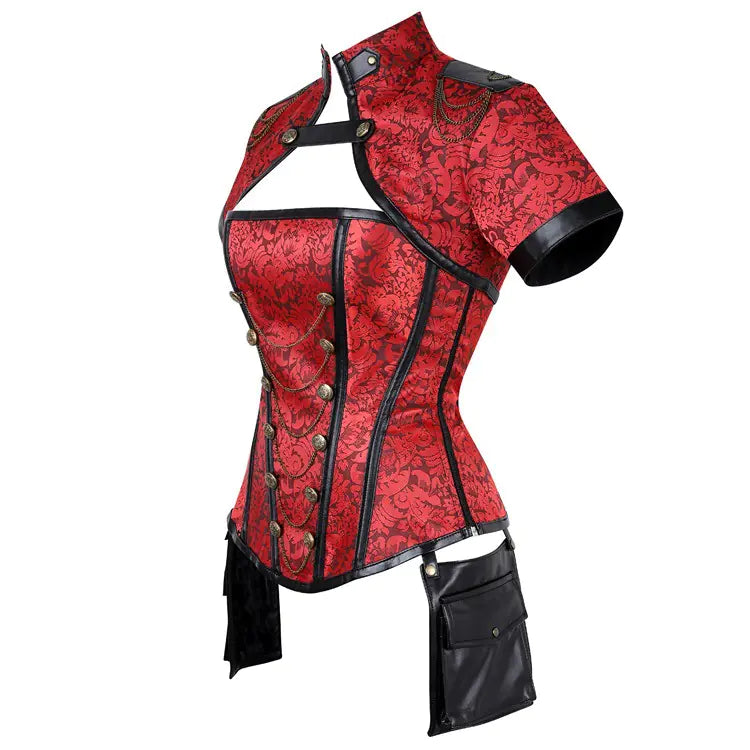Gothic Style 4-Piece Shapewear Set for Women