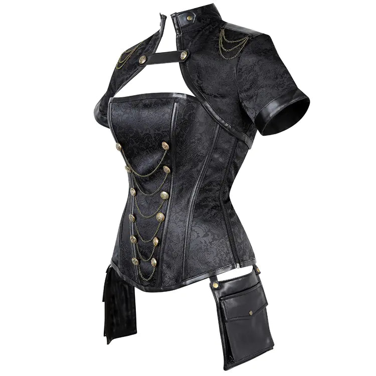 Gothic Style 4-Piece Shapewear Set for Women