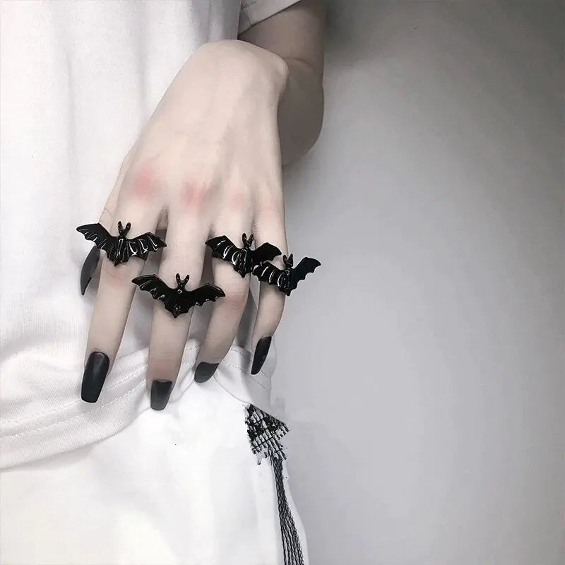 Gothic Bat Ring - Day of the Dead Jewelry for All