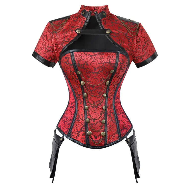 Gothic Style 4-Piece Shapewear Set for Women