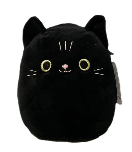 Squishmallows Official Kellytoy Plush 8 Inch Squishy Soft Plush Toy Animals (Jamal Black Cat)