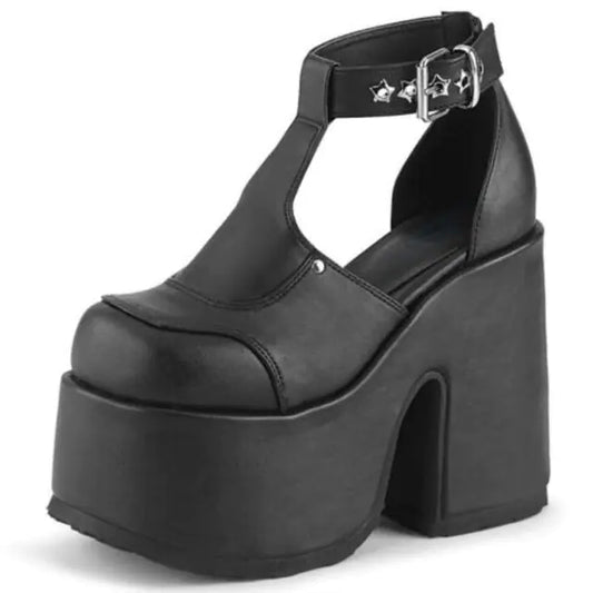 Gothic Style Women's Big Size Platform Boots