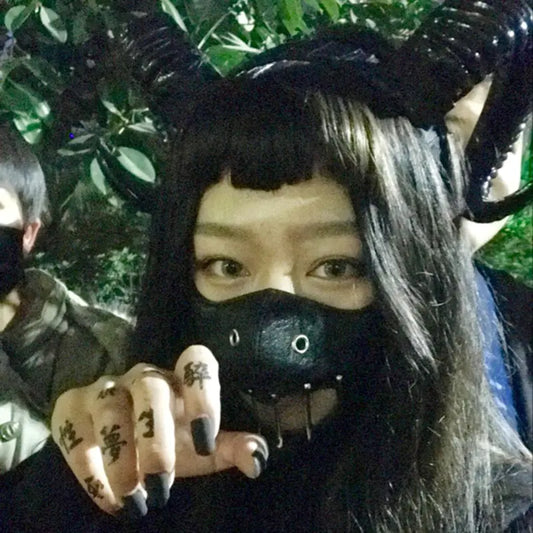Ram Horn Headband, Dark Gothic Hair Accessory